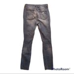 PacSun  Women’s Indigo Blue Destroyed Jeggings Jeans Photo 6