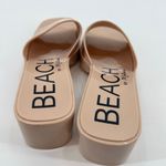 Anthropologie  Beach by Matisse Nude Jelly Block Heel Slide Sandals Shoes size 8 Photo 3