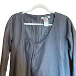 Chloé Vintage Chloe Womens Size 36 Gray Cocktail Scoop Neck Sheath Dress Photo 1
