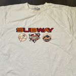 Vintage Y2K Subway Series 2000 Yankee vs Mets Short Sleeve Sz Medium White Photo 2