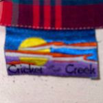 Cricket by the Creek Vintage White Button Down Blouse with Plaid Bows Size L Photo 3