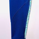 Victoria's Secret Victoria’s Secret VSX Knockout Blue Space-dye Contrast Leggings Photo 3