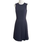 Tory Burch  Sleeveless Erin Crepe Dress in Classic Navy Size 2 Preppy Corporate Photo 1