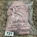 New SOUND/STYLE NY LA Khaki Pink Relaxed Pull On Belted Linen Shorts Size Medium Photo 7