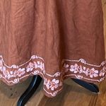 Spartina 449  Jennifer Midi Linen Mocha Dress New Photo 4