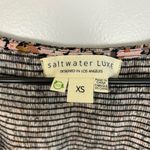 Saltwater Luxe  Jana Short Sleeve Smocked Floral Maxi Dress Size XS Photo 10