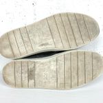 Vince Blair Snake Embossed Leather Sneakers Dual Elastic Gore Slip On Size 7 Photo 10