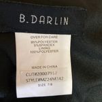 B Darlin B. Darlin Red Floral Strapless Sweetheart Fit And Flare Mini Tube Dress Sz M Photo 4