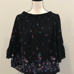 Xhilaration Floral Top Photo 1