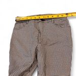 Forever 21 Houndstooth Check Trousers Black and White Skinny Ankle Pants Size S Photo 7