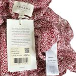 Sézane Abélia Wrap Around Long Sleeve Blouse, Mosaic Ecru Print, FR38/US6 Photo 11