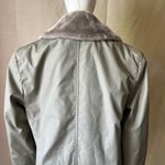 Vintage Maine Guide by Congress Gray Coat with Faux Fur Lining Sz 40 Made in USA Tan Size L Photo 4