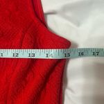 Francesca’s Blue Rain Red Dress Size Small Photo 7