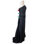 Jovani  Black Formal Strapless Vintage Gown size 12 Photo 4