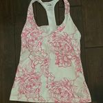 The North Face Tank Pink & White Small Petite Photo 2