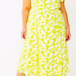 Draper James  Cream Dress with Lemon Design Photo 0
