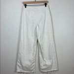 ZARA Wide Leg High Rise White Jeans Women’s Size 6 Baggy Denim Relaxed Fit Photo 5