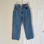 Abercrombie & Fitch Curve Love High Rise The Loose Jeans Womens 28 6 R Blue NWT Photo 3
