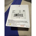 Hanes  Women’s Ribbed Cropped Seamless Bra Violet Size Small Photo 2