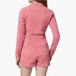 Paige NWT Pink Long Sleeve Romper Photo 2