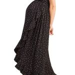 Ingrid + Isabel Racerback Ruffle Skirt Dress Black Polka Dot Print Size Small Photo 1
