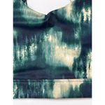Old Navy Olds Navy Green/Navy Tie Dye Light Support Strappy V-Neck Sports Bra Sz … Photo 3