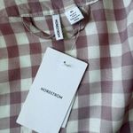 Nordstrom Gingham Long Robe Checkered Wrap Dress XL Ruffle Trim Belted Rayon New Photo 14