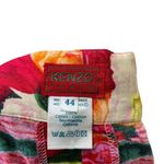 Vintage 80s KENZO Colorful Floral Pleated High Photo 6