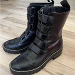 Vibram GDF  soles black strappy moto grunge emo Women’s Size 6 Photo 9