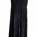 Mystree  Gray Velvet Wide Leg Jumpsuit Photo 0