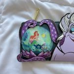 Lounge Fly Disney Villains Scenes Ursula Ariel Crystal Ball Flap Wallet  NWOT Photo 2