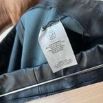 The Row  Lambskin Leather Black Leggings Pull-On Biker Moto Leggings Size Small Photo 9