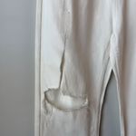 Ksubi Playback Blanc Sliced Jeans Size 32 White Super High Rise Relaxed Leg Photo 4