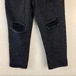 No Boundaries NOBO high rise waist straight relaxed fit distressed jeans junior’s Size 11 Photo 2