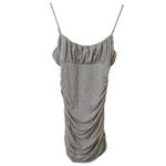 Lovers + Friends  Juliana Heather Gray Ruched Mini Dress‎ Size Medium Photo 1