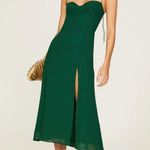 Reformation  Juliette dress size 6 in Emerald Photo 14