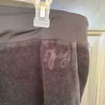 Juicy Couture  Black Plush Athletic Pants Photo 2