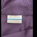 Columbia Women’s Fleece Purple 1/4 Zip Mock Neck Pullover Size Small Photo 2