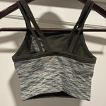 Zella  Seamless Strappy Sports Bra Small Multi-colored Heather Photo 0