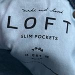 Loft Boyfriend Fit Jeans in Vintage Dark Blue Denim Wash | 2/26 Photo 6