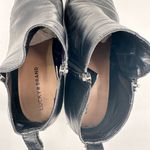 Lucky Brand Women's Leather Dual Side Zip Almond Toe Ankle Boots Black Size 10M Photo 7