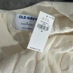 Old Navy Oversized Slouchy Cable-Knit Cardigan Sweater, Creme De La Creme, M Photo 3