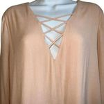 ASTR  THE LABEL Gorgeous Pale Pink L/S Shift Style  Dress NWT $68‎ Small Photo 2