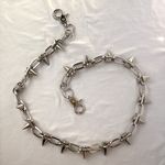 Spiked Pants Chain for Men Women,Jeans Chain,Keys Chain,Biker Wallet Chain,Streetwear Punk Hip Hop Unisex Style Silver Photo 5