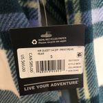 Eddie Bauer Quest Fleece Sweatshirt Long Sleeve Quarter Zip Pear Plaid New Small Photo 4