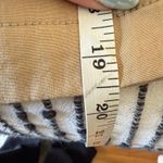 TWINSET by Simona Barbieri | Tan Linen and Vegan Leather Moto Light Jacket Large Photo 9