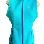 Spyder Contour Fit Vest Turquoise Purple Trim Women’s Medium Full Zip Activewear Photo 0