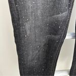 White House | Black Market  Black Cropped Cuffed Jeans with Studded Accents Size 10 Photo 10