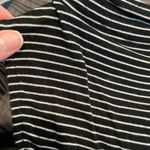 Long Tall Sally Black & White Pin Stripe Sleeveless Mock Neck Mini Dress Women S Photo 3