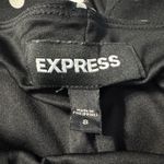 EXPRESS Black and White High Waist Midi Polka Dot Pencil Skirt Size 8 Photo 9